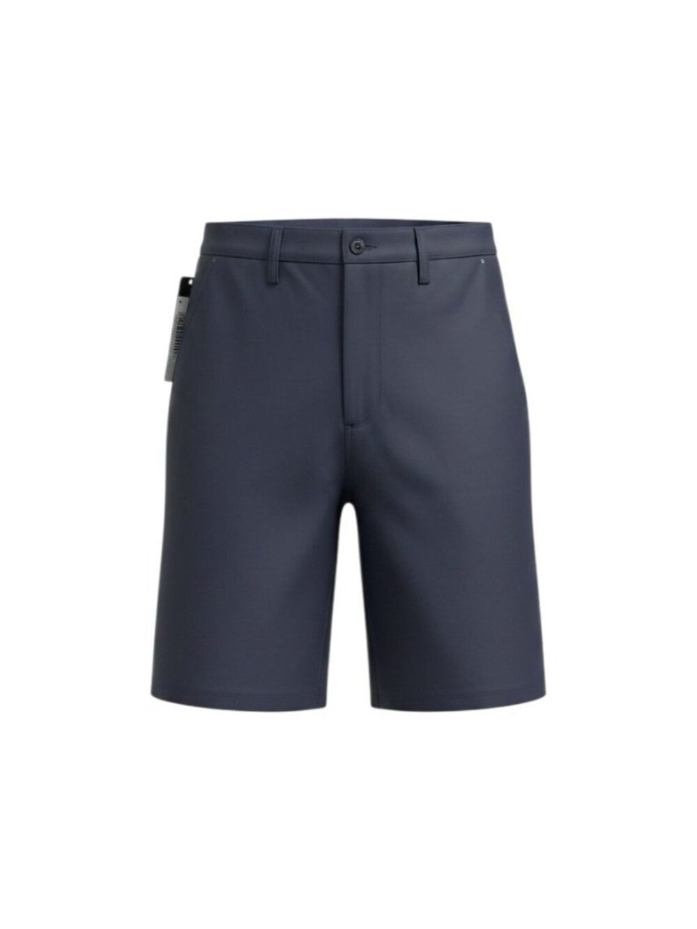 Aramark Navy Blue Flat Front Shorts Mens Size 36R